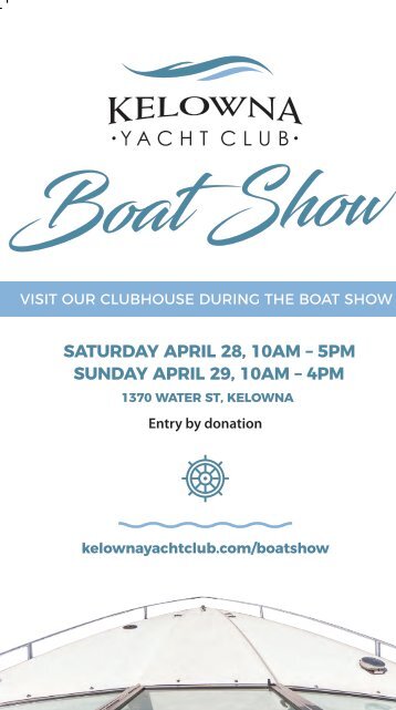 2018 Kelowna Boat Show