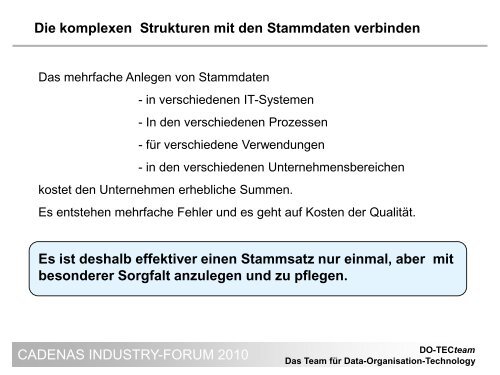 DO-TECteam - CADENAS Industry-Forum