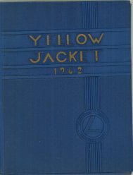 YellowJacket 1962 Book 1