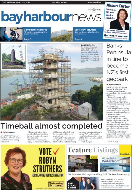 Bay Harbour: April 25, 2018