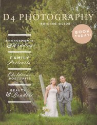 D4 Photography Pricing Guide