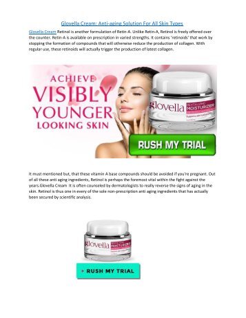 Glovella Cream: Anti-aging Solution For All Skin Types 