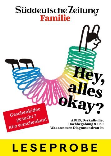 SZ Familie Leseprobe / Ausgabe 3/2018