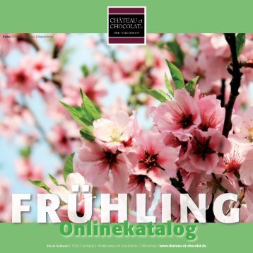 FRÜHLING bei CHATEAU et CHOCOLAT