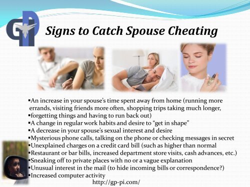 Inspection of Spouse Cheating Surveillance