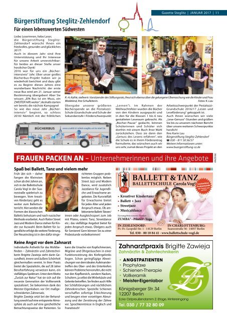 Gazette Steglitz Januar 2017