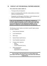 16. CONTACT LIST FOR INDIVIDUAL PARTNER AGENCIES - Neath Port ...