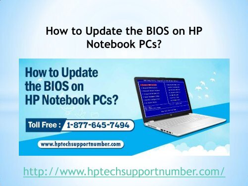 How to Update the BIOS on HP Notebook PCs?