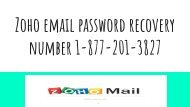 Zoho email password recovery number 1-888-587-9269