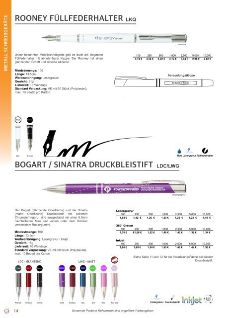 Hochwertige Kugelschreiber-Giveaways mit 4-Farbdruck - Lasergravur - Toepper-Werbung-2018