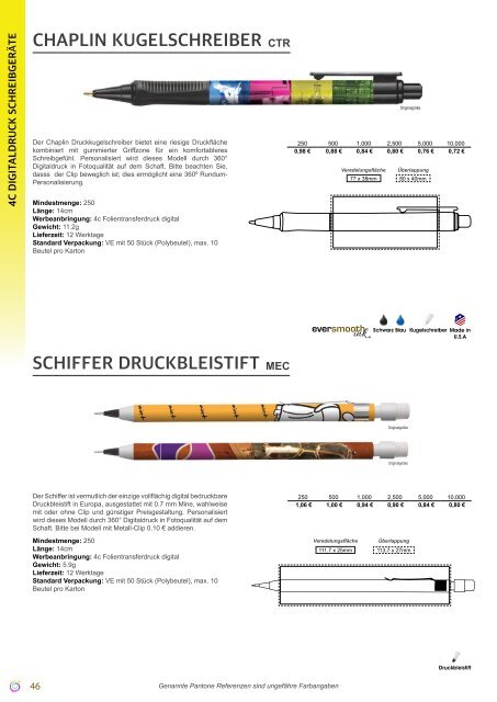 Hochwertige Kugelschreiber-Giveaways mit 4-Farbdruck - Lasergravur - Toepper-Werbung-2018