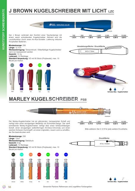 Hochwertige Kugelschreiber-Giveaways mit 4-Farbdruck - Lasergravur - Toepper-Werbung-2018