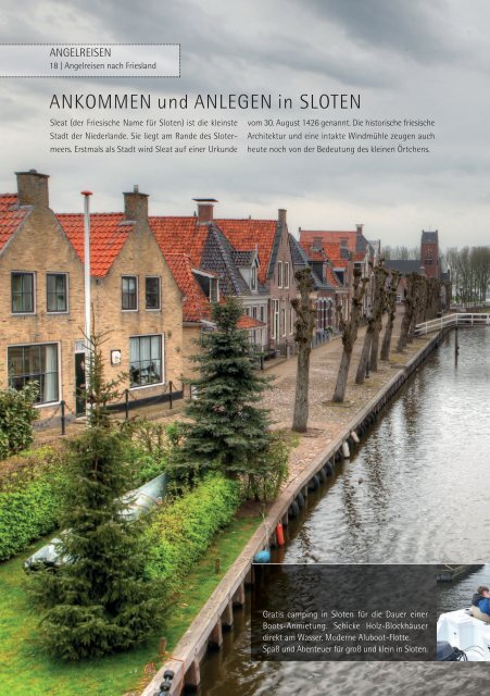 RheinlandBoote Magazin, Reisen – 2018-2019