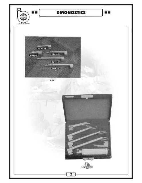 Surgical Instruments Catalogue  - Balban Industries