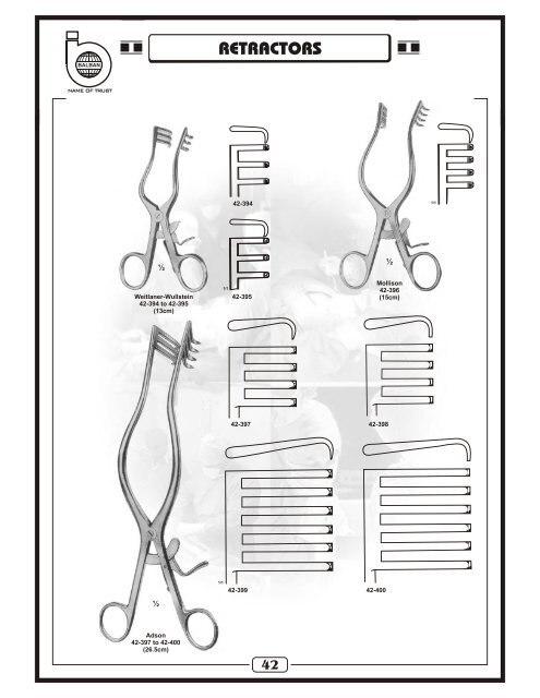 Surgical Instruments Catalogue  - Balban Industries