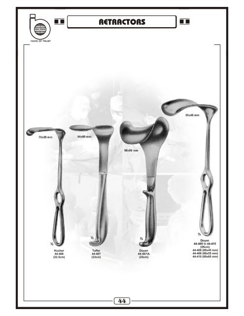 Surgical Instruments Catalogue  - Balban Industries