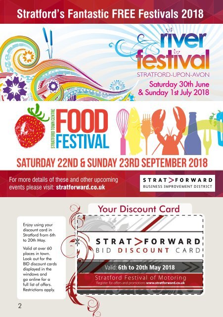 Brochure Stratford Festival of Motoring 2018 low res