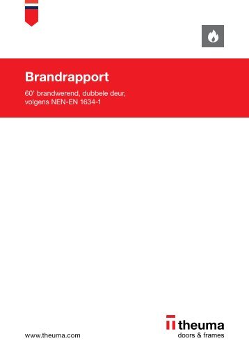 60 min brandwerend dubbele deur NEN 1634-1