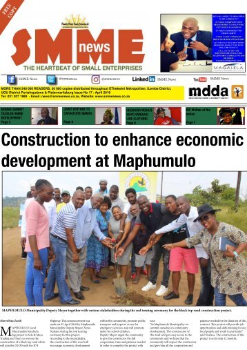 SMME NEWS  - APRIL 2018 ISSUE