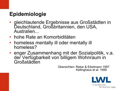 Wohnungslosigkeit