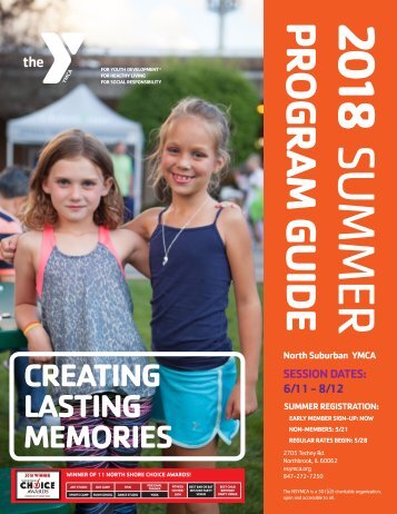 2018 NSYMCA Summer Guide