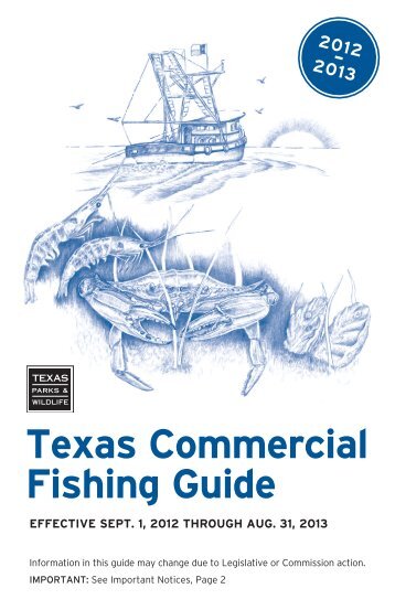 Texas Commercial Fishing Guide - Texas Parks & Wildlife Department