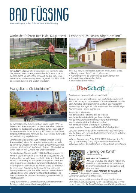 wasistlos Bad Füssing Magazin Mai 2018