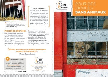 Pour des cirques sans animaux