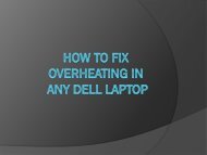 How to Quickly fix heating issue in any dell laptop