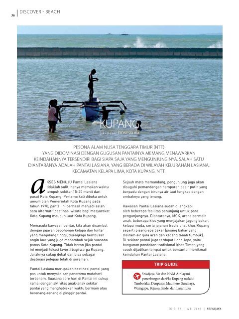 Sriwijaya Magazine Mei 2018 