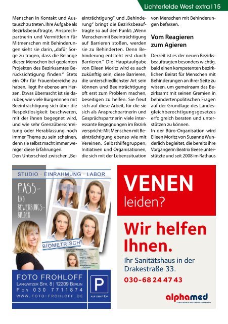 Lichterfelde West extra APR/MAI 2017