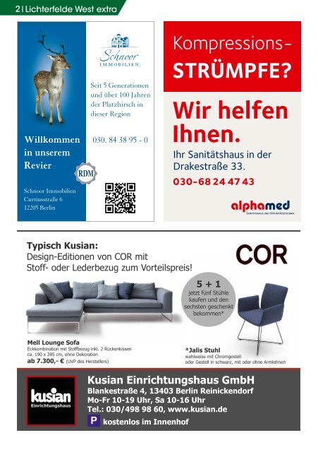 Lichterfelde West extra APR/MAI 2017