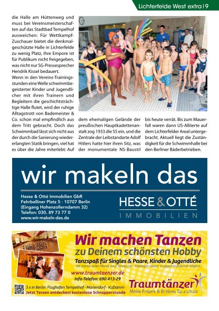 Lichterfelde West extra APR/MAI 2017