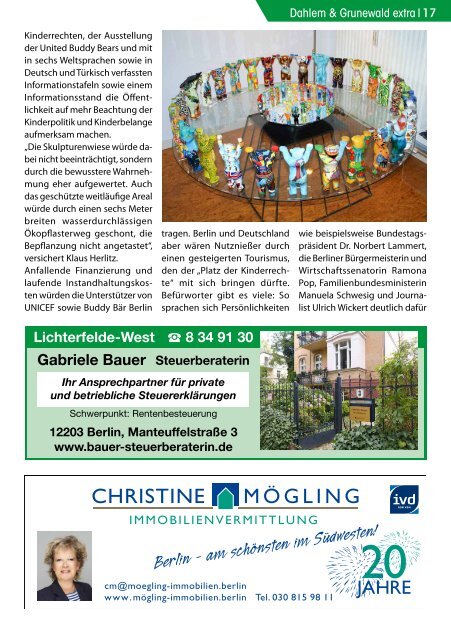 Dahlem & Grunewald extra FEB/MRZ 2017