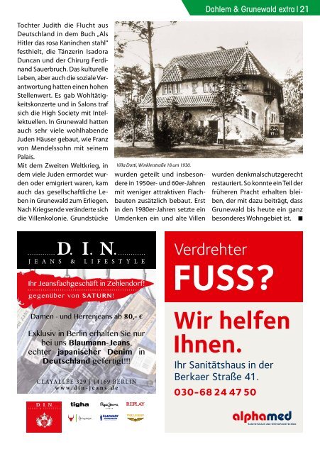 Dahlem & Grunewald extra FEB/MRZ 2017