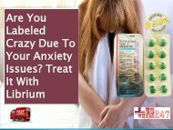 Have Librium For Anxiety And Its Inducing Symptoms Treatment