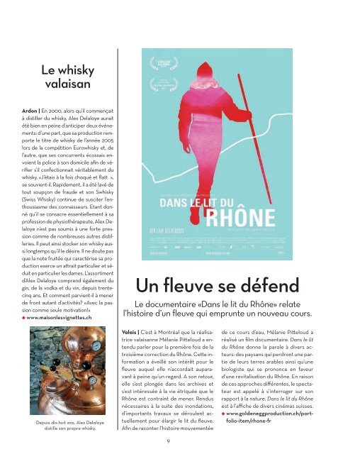 Magazine VALAIS - Mai 2018