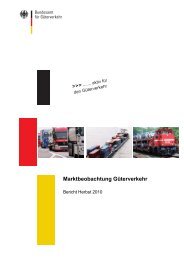 Marktbeobachtung Güterverkehr - BWVL