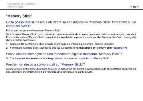 Sony VGN-NW20ZF - VGN-NW20ZF Mode d'emploi Italien