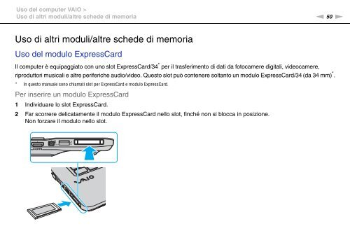 Sony VGN-NW20ZF - VGN-NW20ZF Mode d'emploi Italien