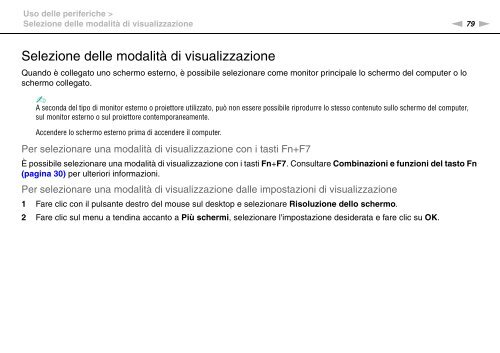 Sony VGN-NW20ZF - VGN-NW20ZF Mode d'emploi Italien