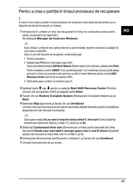 Sony VPCEC1A4E - VPCEC1A4E Guide de d&eacute;pannage Polonais