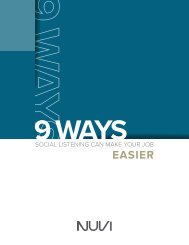 9 Ways Social Listening ebook