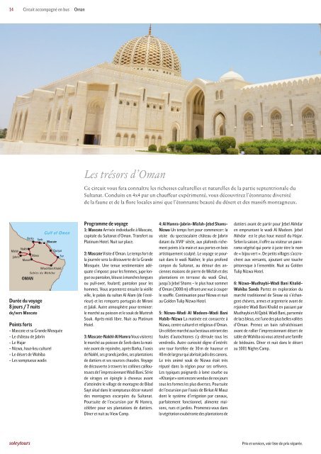 SOLEYTOURS Arabie 1112