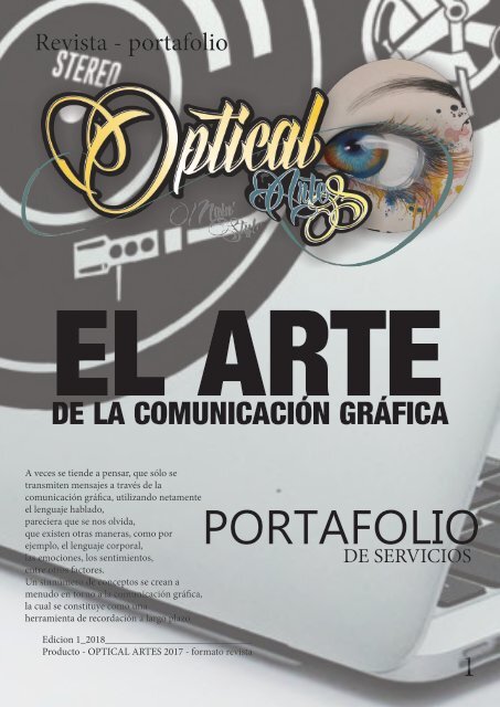 REVISTA OPTICAL ARTES 2018