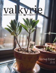 Valkyrie Spring 2018 - Issue 3