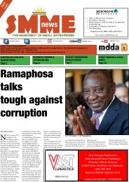 SMME NEWS  - JAN 2018 ISSUE