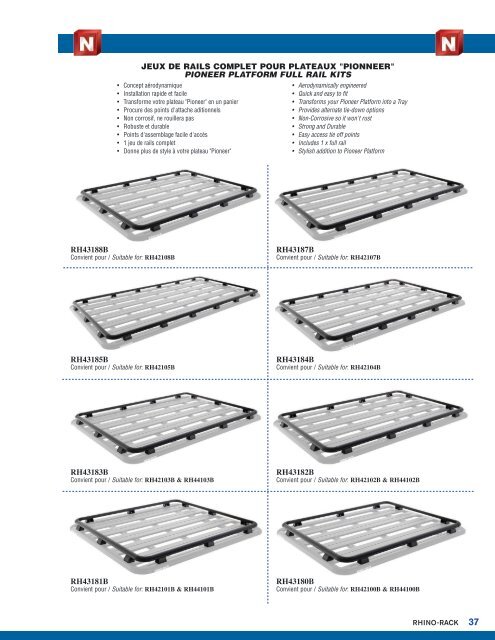 Catalogue Rhino-Rack 2018