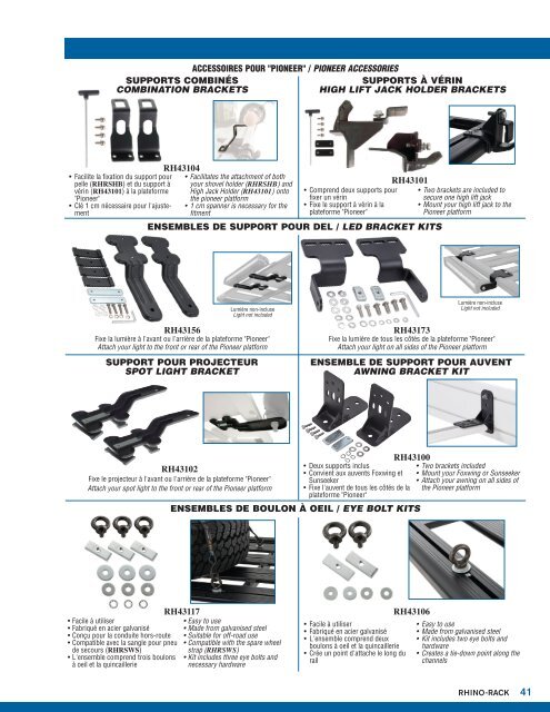 Catalogue Rhino-Rack 2018