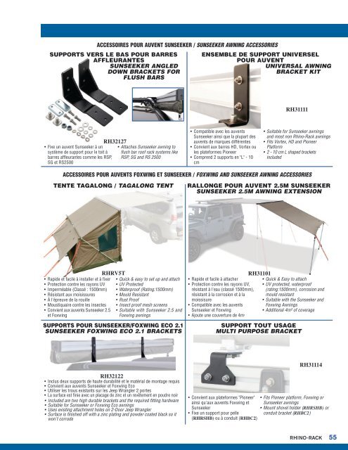 Catalogue Rhino-Rack 2018